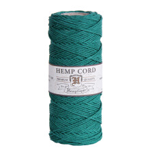 Hemptique 100% Hemp Cord Spool - 62.5 Meter Hemp String - Made with Love - No. 20 ~ 1mm Cord Thread for Jewelr
