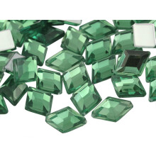 Allstarco 10x7mm Vihre Peridot .PD Litte Selk Timantti Akryyli Strassikivet Muoviset jalokivet korujen tekemiseen pukujalokivi Cosplay koristeet