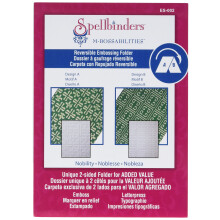 Spellbinders ES-002 M-Bossabilities Nobility Reversible Prägeschablone
