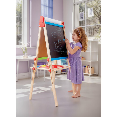 Hape HAP-E1010 All-in-One Easel 1