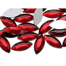 Allstarco 8x4mm Tiny Navette Litte selk Akryyli Strassikivi Marquise Jalokivet askarteluihin Hevossilm Pukukoristeet Korttien teko Korujen valmis
