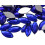 Allstarco 15 x 7 mm blauer Saphir, dunkel 1