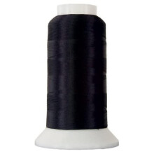 Superior Threads Bottom Line 2-lagiges 60-Gewicht-Polyester-Stickerei-Quilt-Nhgarn  3.000-Yard-Kegel (#625 Schwarz)