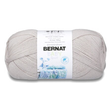 Hilo Sport Bernat Baby Big Ball, 12.3 oz, Grosor 3 Ligero, 100% Acrílico, Gris Bebé