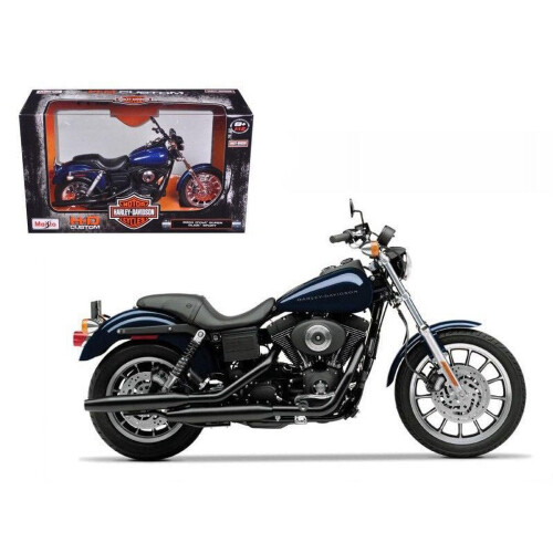 Maisto 2004 Harley Davidson Dyna Super Glide Sport 1/12 Μοτοσικλέτα Μπλε