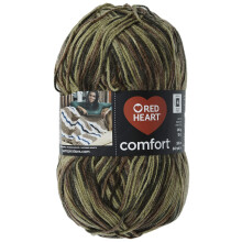RED HEART Comfort Garn Light Camo Print