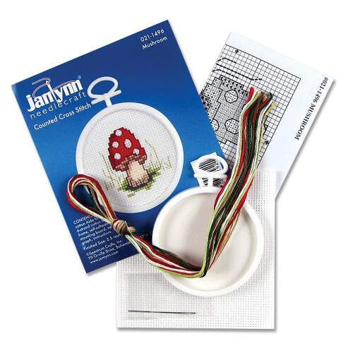 Tobin Janlynn mini korsstingss?t 2,5"""" rund svamp (18 tal) 2
