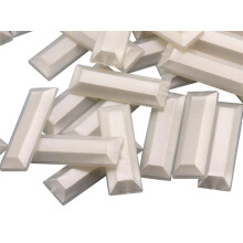 Allstarco 22x7mm perle (st?bt) .PRL Baguette flad bagside rektangel Akryl rhinstene Plast ?delstene til h?ndv?rk Kostumeudsmykning Kortfremstilli