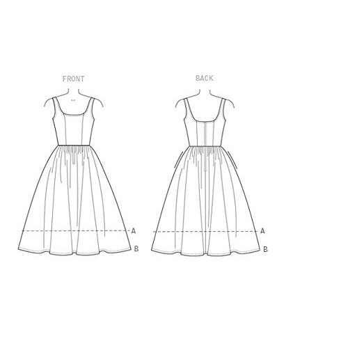 VOGUE PATTERNS Vogue Patterns V9100 Damenkleid, Gre E5 (14-16-18-20-22) 2