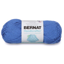 Bernat Handicrafter Baumwolle Garn, 1,75 oz, Stärke 4 Medium, 100% Baumwolle, Blaubeere