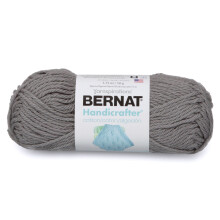 Bernat Handicrafter Algodσn Sσlidos Hilo 1.75 oz Calibre 4 Medio 100% Algodσn Cubierto