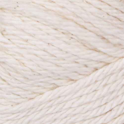 Hilo de Algodón Bernat Handicrafter, 1.75 oz, Grosor 4 Medio, 100% Algodón, Blanco 1