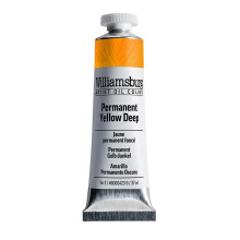 Williamsburg Artist Olieverf van GOLDEN, Permanent Yellow Deep, 37 ml tube, Professionele Olieverf, Semi-Opaque