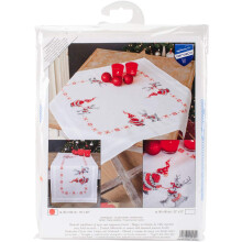 Embroidery Kit: Runner: Christmas Elves, Acrylic, NA, 40 x 100cm