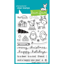 Lawn Fawn Clear Stamp Toboggan Together