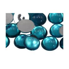 Allstarco 7mm Blue Aqua .QR Ploch zda Akrylov kulat kaboony Plastov perlov drahokamy pro vrobu perku Vroba kostmu Cosplay Ozdoby perku -