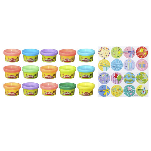 Play-Doh Play-Doh Toy Party Bag - Includes 15 Fun Size Dough Compound Cans - Perfect Party Present 1