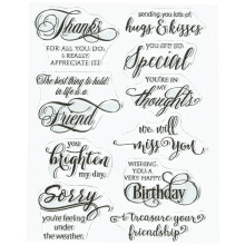 Penny Black Clear Stamps 5""""X7""""-S?rlige tanker