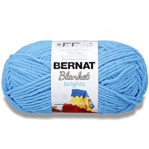 Bernat Decke Bright Yarn Busy Blue