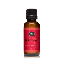 P&J Trading Parfum Oil | Candy Cane Oil 30ml - Dufte til stearinlys til fremstilling af stearinlys Freshie-dufte S?befremstillingsudstyr Diffuser