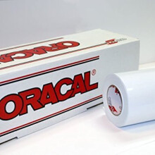 Rollo de vinilo blanco mate Oracal 651 de 24"" x 10 pies para cortadores de manualidades y cortadores de letreros de vinilo