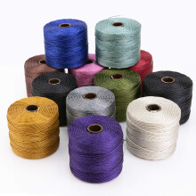 Beadsmith S-Lon Bead Cord Tex210 12/Pkg-