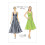 VOGUE PATTERNS Vogue Patterns Kjole Flared Nederdel 14-16-18-20-22 R?d 1