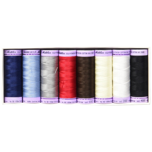 Metrosene Set8pc Mettler Silk Finish Cotton Gift Set 8pc