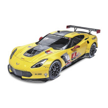 Revell 85-4304 Chevy Corvette C7.R Modellbausatz 1:25 64-Teile Schwierigkeitsgrad 4, Gelb