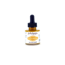 Dr. Ph. Martin's Spectralite Private Collection Flssige Acrylfarben (15 Stck), Arcylic-Farbflasche, 1,0 oz, Goldbernstein, 1 Flasche