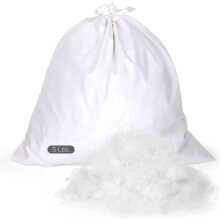 Biancheria da letto East Coast sfusa in misto piuma d'oca 50/50 - Bianca - Imbottitura di qualit? premium per cuscini Letto, divano, cuscino per