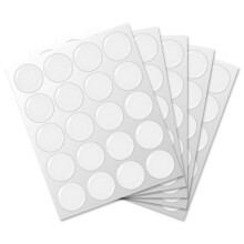 IGOGO 100-delige epoxyhars koepelstickers - zelfklevende stippen voor doe-het-zelf handwerk flessendoppen haarelastiekjes plakboeken sieraden en