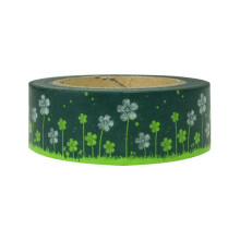 allydrew Decorative Washi Masking Tape Green Flowers