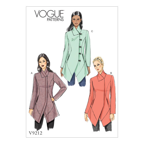 VOGUE PATTERNS Vzory Vogue it vzor sevan bundy s lmeckem pro eny velikosti 6-14