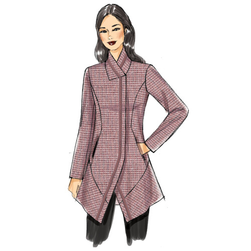VOGUE PATTERNS Vzory Vogue it vzor sevan bundy s lmeckem pro eny velikosti 6-14 2