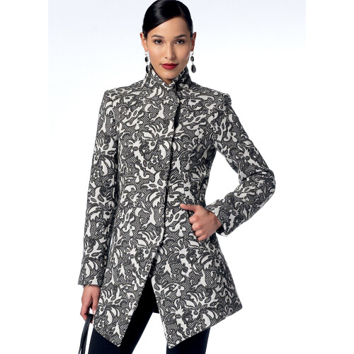 VOGUE PATTERNS Vzory Vogue it vzor sevan bundy s lmeckem pro eny velikosti 6-14 1