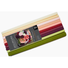 Extra Fine Crepe Paper Assortment 10/Pkg-Assorted Colors