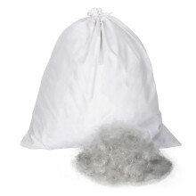 Biancheria da letto East Coast sfusa in misto piuma d'oca 10/90 - Grigio - Imbottitura di qualit? premium per cuscini Letto, divano, cuscino per