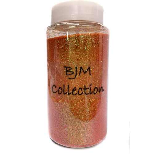 Ben Collection 1 Pound Glitter Jauhepullo Art Craft (oranssi)