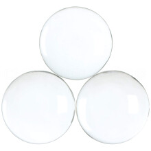 CleverDelights 2,5"""" runde glascabochons - 5 stk