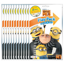 KaleidoQuest Bundle of 12 Illumination's Despicable Me 3 Grab & Go Play Packs