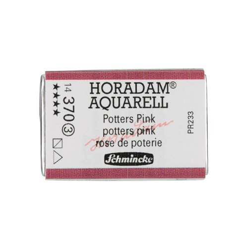 Schmincke Poles  aquarelle - Potters Pink Pan complet