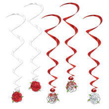 Beistle Rose Whirls