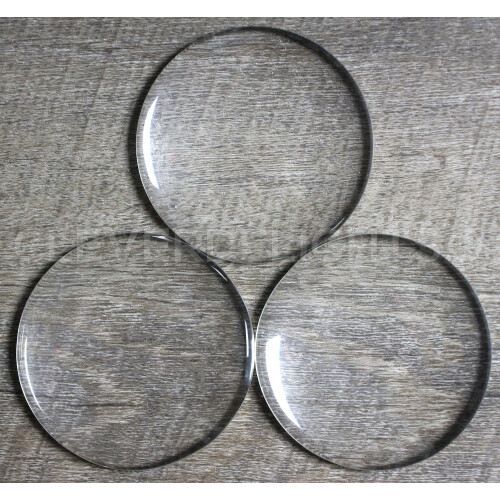 CleverDelights 2,5"""" runde glascabochons - 5 stk 1