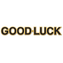 Beistle Good Luck Foil Streamer
