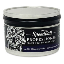 Speedball Professional Relief Ink Dioxazine Violet 8OZ