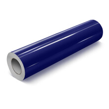 VViViD Azul oscuro brillante 11.8 pulgadas x 84 pulgadas (7 pies) DECO65 Vinilo adhesivo permanente para manualidades para Cricut Silhouette y Ca