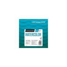 Grumbacher 6"" x 6"" koudgeperst aquarelpapierblok 140 lb. / 300 GSM, omvouwbaar 30 vellen/blok 1 elk