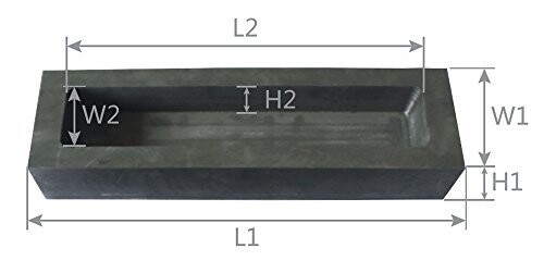 Lot De 100 Baguettes De Graphite Pour Fusion - 5/16 X 12" - PMC Supplies - Bijouterie, Fonderie