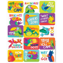 Eureka You Can Toucan Stickers - Succes